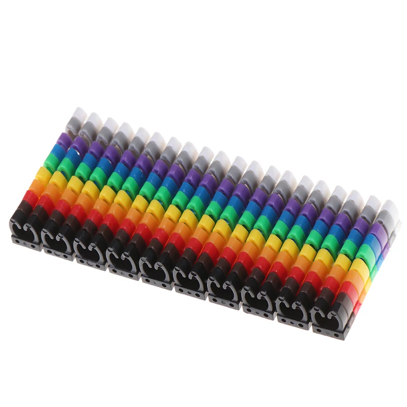 1 Pcs High Quality Cable Markers Colourful C-Type Marker Number Tag Label For Wire 1.5/2.5/4/ 6mm²
1 Pcs High Quality Cable Markers Colourful C-Type Marker Number Tag Label For Wire 1.5/2.5/4/ 6mm²