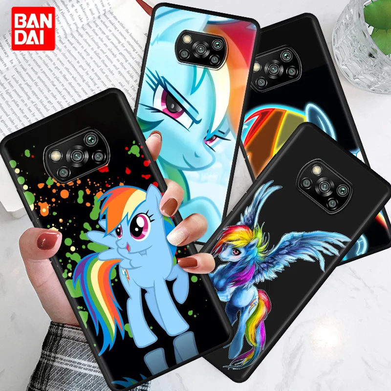 Cute My Little Pony Rainbow Dash Phone Case for Xiaomi Mi Poco X3 NFC M3 F3 Note 11 10s 10t 9t K40 Pro Plus Ultra Shell Bag
Cute My Little Pony Rainbow Dash Phone Case for Xiaomi Mi Poco X3 NFC M3 F3 Note 11 10s 10t 9t K40 Pro Plus Ultra Shell Bag