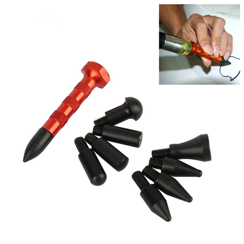 1pc Paintless Hail Dent Repair Removal Kit Auto Body Tap Down Pen Tools With 9 Head For Universal Car Body Dent Repair Pen
1pc Paintless Hail Dent Repair Removal Kit Auto Body Tap Down Pen Tools With 9 Head For Universal Car Body Dent Repair Pen