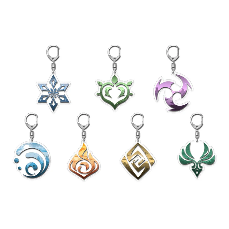 Game Cosplay Genshin Impact Vision Lnazuma Ganyu Keqing Wendi Xiao Tighnari Genshin Figurine Keychain 7 Element keychains llaver
Game Cosplay Genshin Impact Vision Lnazuma Ganyu Keqing Wendi Xiao Tighnari Genshin Figurine Keychain 7 Element keychains llaver