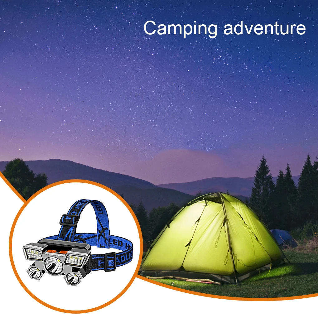 Headlamp Super Bright LED USB Waterproof Lighting Modes Headlight 90 Adjustable Flashlight Hunting Fishing Camping
Headlamp Super Bright LED USB Waterproof Lighting Modes Headlight 90 Adjustable Flashlight Hunting Fishing Camping