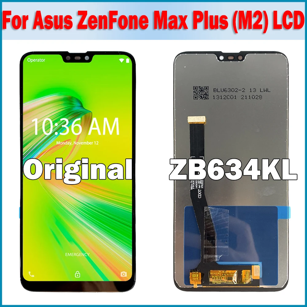 ЖК-дисплей 6 26 дюйма для Asus Zenfone Max Shot ZB634KL сенсорный экран с дигитайзером в сборе