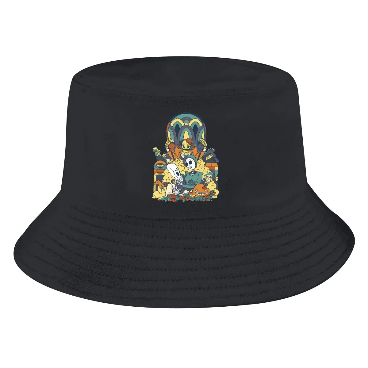 Grim Fandango Adventure Game Bucket Hat Vintage Videogame Artwork Men's Women's Fisherman Cap Hip Hop Beach Sun Fishing Hats
Grim Fandango Adventure Game Bucket Hat Vintage Videogame Artwork Men's Women's Fisherman Cap Hip Hop Beach Sun Fishing Hats