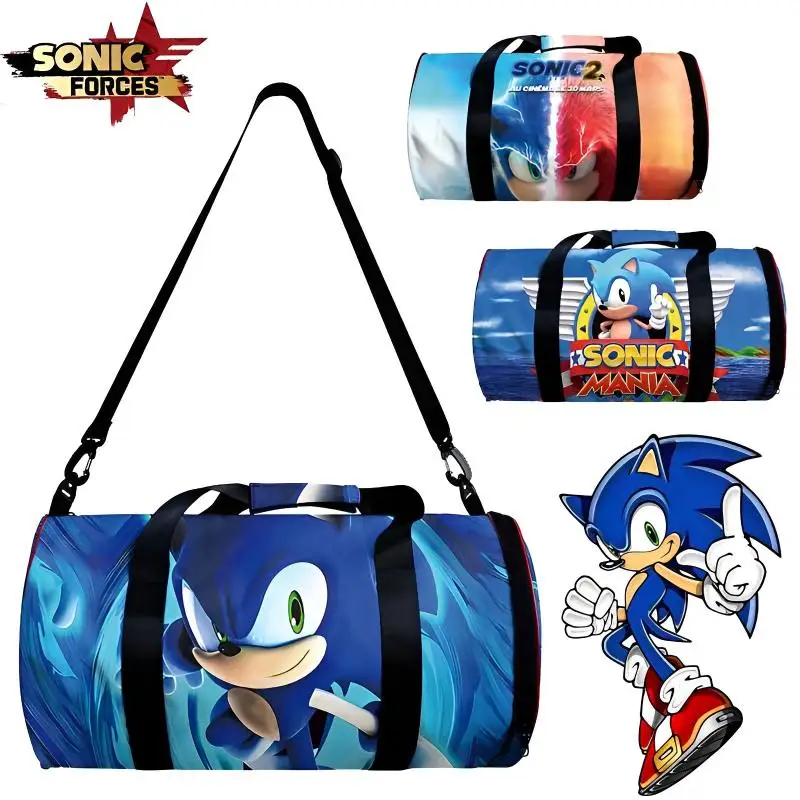 Sonic The Hedgehog Sports Gym Bag Cartoon Multifunction Dry Wet Separation Cylinder Large Capacity Shoulder Bag Training Handbag
Sonic The Hedgehog Sports Gym Bag Cartoon Multifunction Dry Wet Separation Cylinder Large Capacity Shoulder Bag Training Handbag