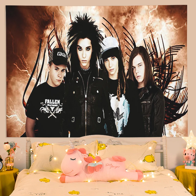 Tapestries Tokio Hotel Boho Home Decoration Cute Room Decor Aesthetic Anime Tapestry Wall Hanging Art Mural Decors Kawaii Fabric
Tapestries Tokio Hotel Boho Home Decoration Cute Room Decor Aesthetic Anime Tapestry Wall Hanging Art Mural Decors Kawaii Fabric