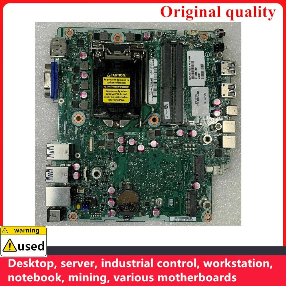 Used 100% Tested For 810660-001 For HP EliteDesk 800 G2 DM Desktop Motherboard 810660-001 801739-001 Mainboard 
Used 100% Tested For 810660-001 For HP EliteDesk 800 G2 DM Desktop Motherboard 810660-001 801739-001 Mainboard