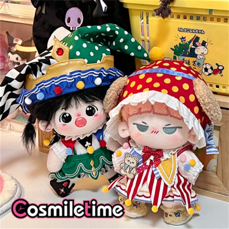 Cute Circus Bear Rabbit For 20cm Plush Doll Clothing Clothes Outfits Dress Up Cosplay Accessories Anime Figure Toy Xmas Gifts
Cute Circus Bear Rabbit For 20cm Plush Doll Clothing Clothes Outfits Dress Up Cosplay Accessories Anime Figure Toy Xmas Gifts