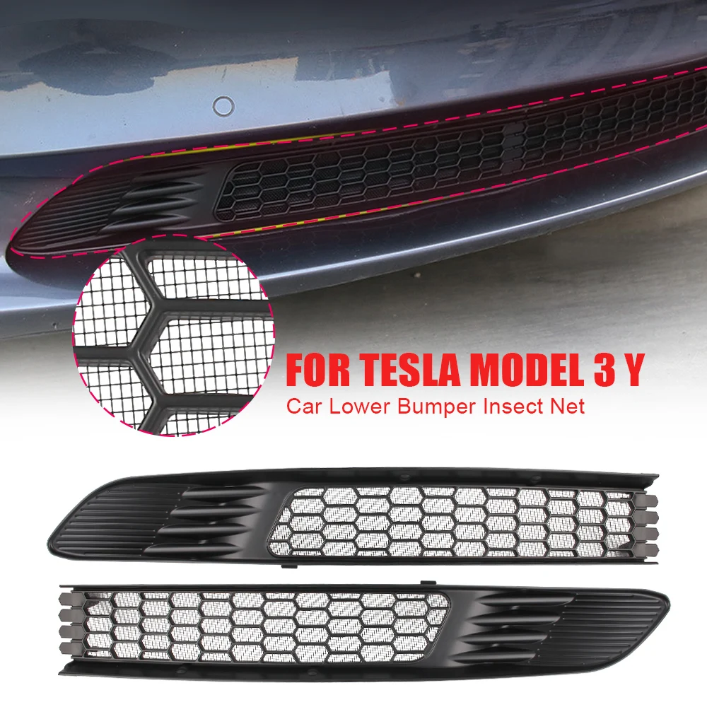 Car Lower Bumper Anti Insect Net For Tesla Model 3 2017 - 2022 Exterior Accessories Dust Proof Inner Vent Grille Cover Net
Car Lower Bumper Anti Insect Net For Tesla Model 3 2017 - 2022 Exterior Accessories Dust Proof Inner Vent Grille Cover Net