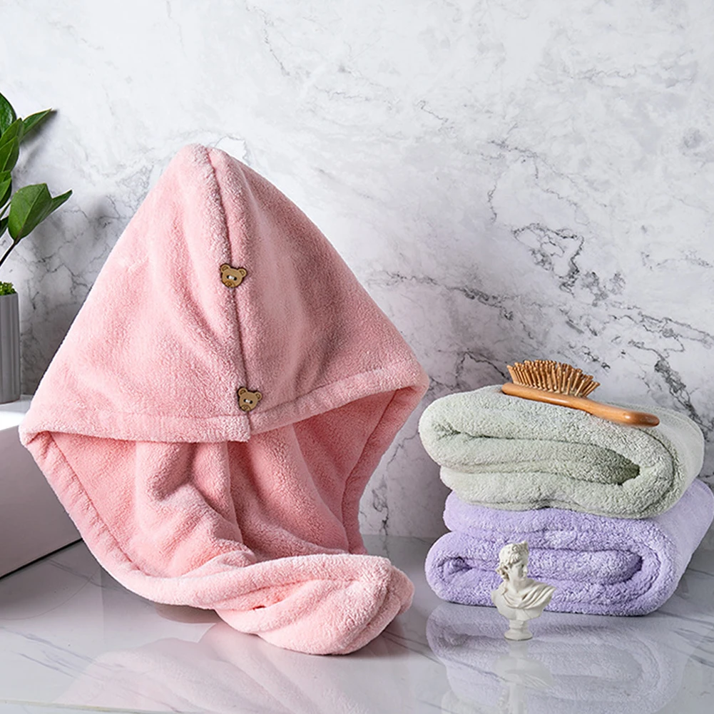 Women Hair Drying Hat Quick-dry Hair Towel Cap Hat Bath Hat Microfiber Solid Towel Cap Super Absorption Turban Hair Dry Cap
Women Hair Drying Hat Quick-dry Hair Towel Cap Hat Bath Hat Microfiber Solid Towel Cap Super Absorption Turban Hair Dry Cap