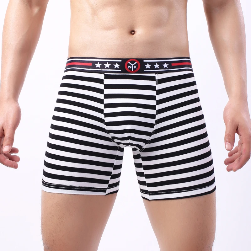 AIIOU Mens Underwear Stripe Print Boxer Shorts Cotton Breathbale Male Underpants U Convex Pouch Shorts High Quality Panties XXL
AIIOU Mens Underwear Stripe Print Boxer Shorts Cotton Breathbale Male Underpants U Convex Pouch Shorts High Quality Panties XXL