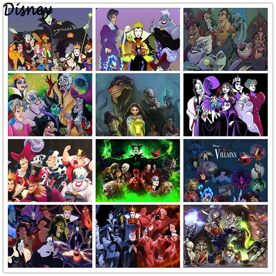 5D DIY Diamond Painting New Arrival Disney Villains Witch Queen Mosaic Set Children Art Full Embroidery For Kids Room Decoration
5D DIY Diamond Painting New Arrival Disney Villains Witch Queen Mosaic Set Children Art Full Embroidery For Kids Room Decoration