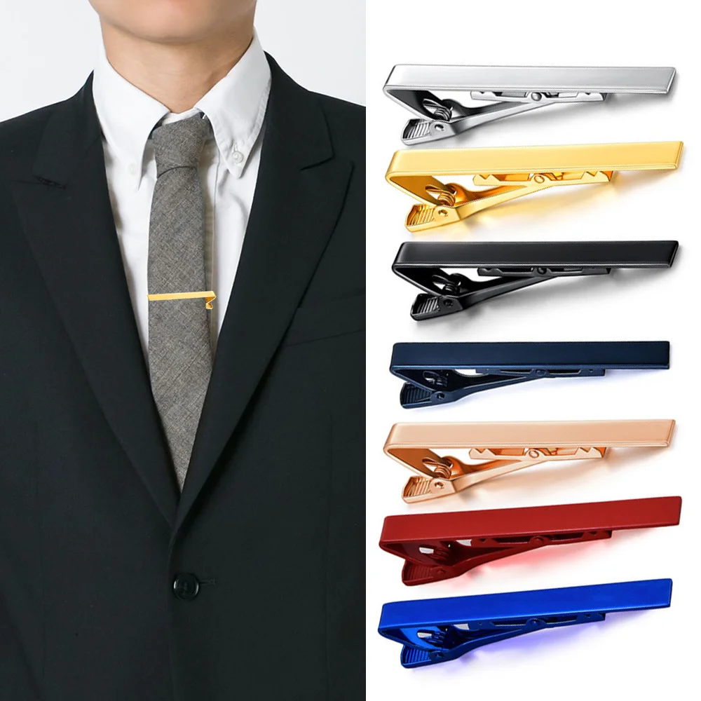 Tie Clip for Men Metal Copper Simple Bar Clasp Practical Necktie Accessories Fashion Mens Classic Tie Clips Clamp Pin Jewelry
Tie Clip for Men Metal Copper Simple Bar Clasp Practical Necktie Accessories Fashion Mens Classic Tie Clips Clamp Pin Jewelry