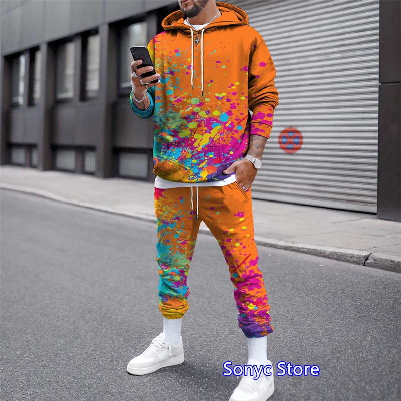 New Autumn Winter Men Hoodie 2 Piece Set Warm Splash-Ink Print Casual Long Sleeve Oversize 6XL Street Hip Hop Hoodies Top Suit
New Autumn Winter Men Hoodie 2 Piece Set Warm Splash-Ink Print Casual Long Sleeve Oversize 6XL Street Hip Hop Hoodies Top Suit