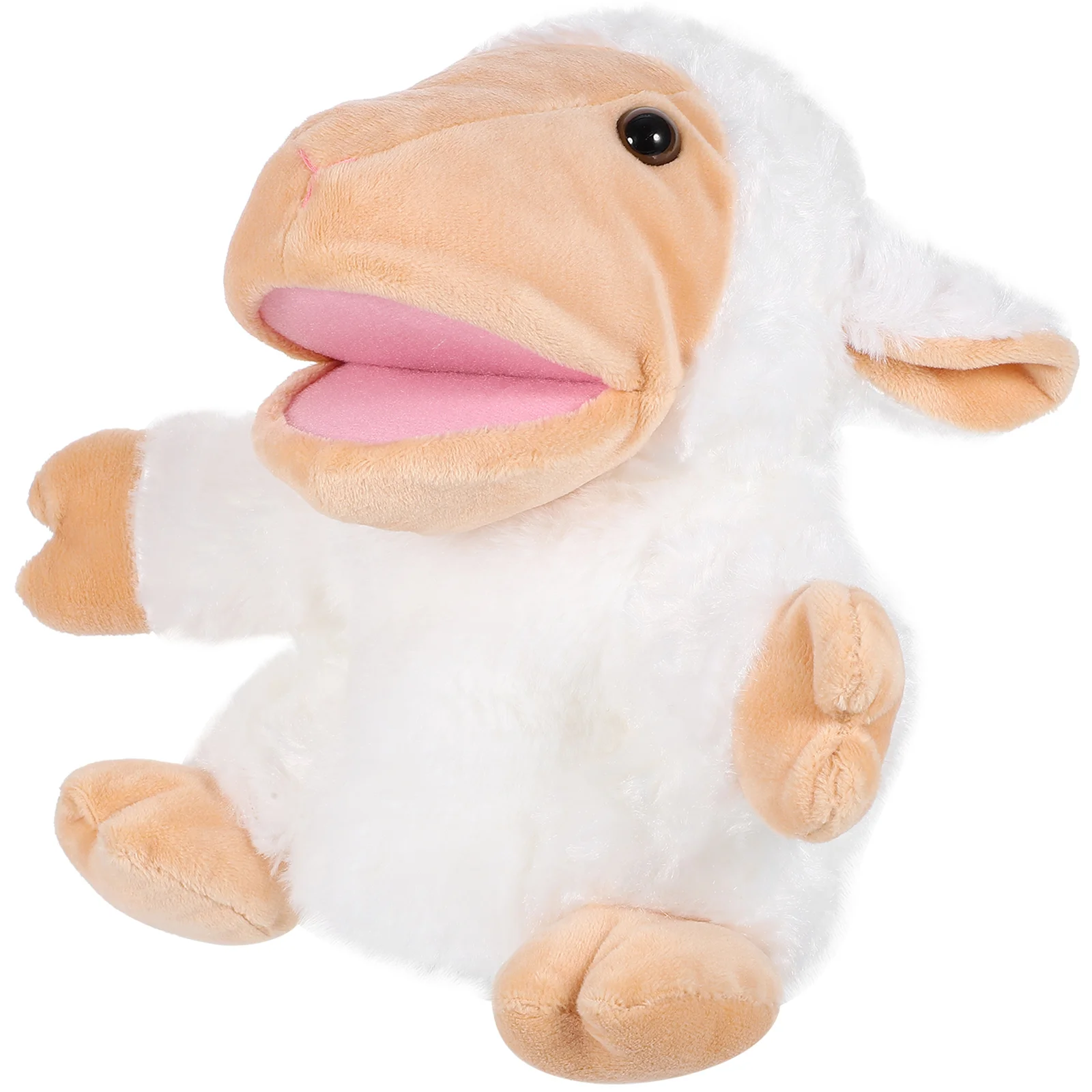 Sheep Hand Puppet Interactive Plush Sheep Kids Role Play Toy Stuffed Hand Puppet Toy 
Sheep Hand Puppet Interactive Plush Sheep Kids Role Play Toy Stuffed Hand Puppet Toy