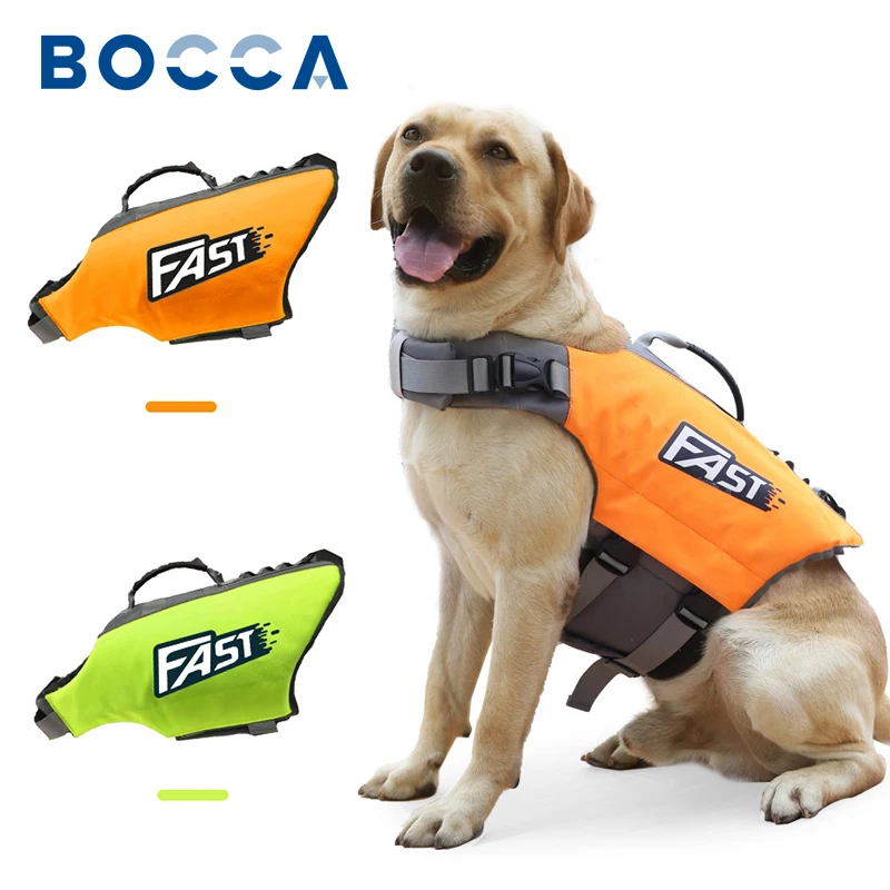Bocca Dog Swimming Life Jacket Vest For Medium Big Dogs Safety Adjustable Harness Swimwear Pet Summer Swim Pool Surfing Drifting
Bocca Dog Swimming Life Jacket Vest For Medium Big Dogs Safety Adjustable Harness Swimwear Pet Summer Swim Pool Surfing Drifting