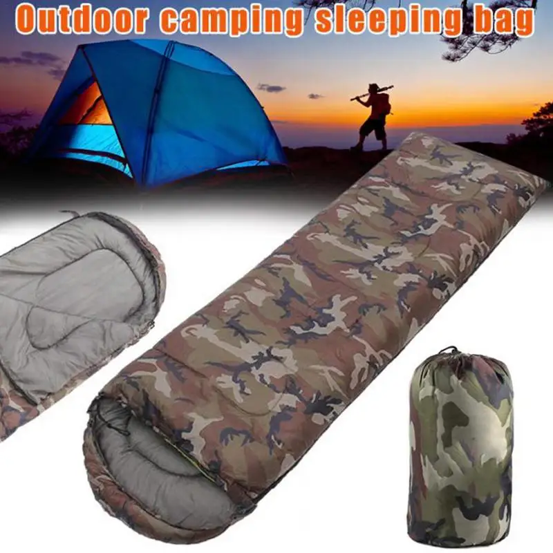 Envelope With Hood Outdoor Leisure Camping Lunch Break Camouflage Sleeping Bag Adult Sleeping Bag Camping Sleeping Bag
Envelope With Hood Outdoor Leisure Camping Lunch Break Camouflage Sleeping Bag Adult Sleeping Bag Camping Sleeping Bag