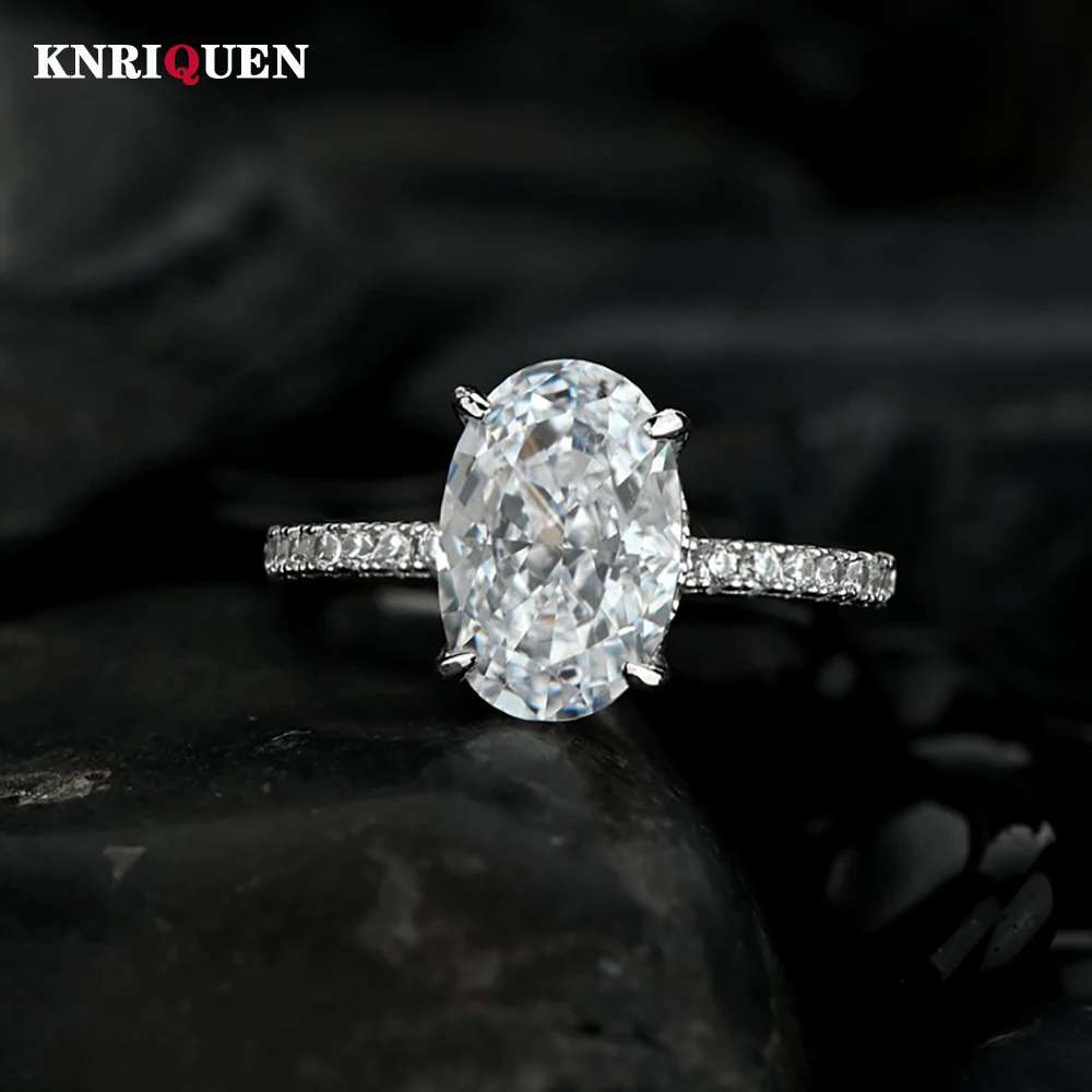 Classical 100% 925 Sterling Silver 8*12mm High Carbon Diamond Rings for Women Wedding Bands Party Fine Jewelry Birthday Gifts
Classical 100% 925 Sterling Silver 8*12mm High Carbon Diamond Rings for Women Wedding Bands Party Fine Jewelry Birthday Gifts