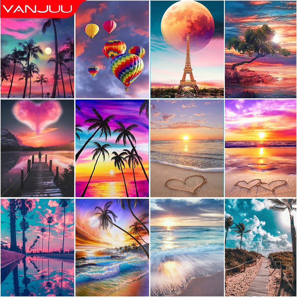 Landscape 5D Diamond Painting Beach Painting Full DIY Diamond Embroidery Rhinestone Mosaic Embroidery Cross Stitch Home Decor
Landscape 5D Diamond Painting Beach Painting Full DIY Diamond Embroidery Rhinestone Mosaic Embroidery Cross Stitch Home Decor