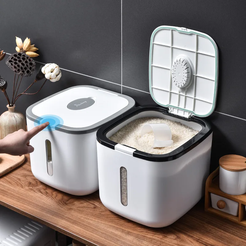 5/12KG Kitchen Nano Bucket Insect proof Moisture proof Sealed Rice Bucket Grain Pet Food Storage Container Rice Box
5/12KG Kitchen Nano Bucket Insect proof Moisture proof Sealed Rice Bucket Grain Pet Food Storage Container Rice Box