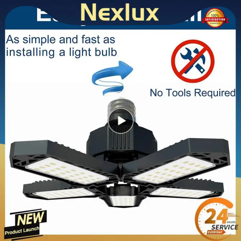 1~8PCS Deformable 5000 Lumen Bulb Ceiling Light Durable E26/e27 Ceiling Shop Work Lamp For Workshop Industrial Lighting 100-265v
1~8PCS Deformable 5000 Lumen Bulb Ceiling Light Durable E26/e27 Ceiling Shop Work Lamp For Workshop Industrial Lighting 100-265v