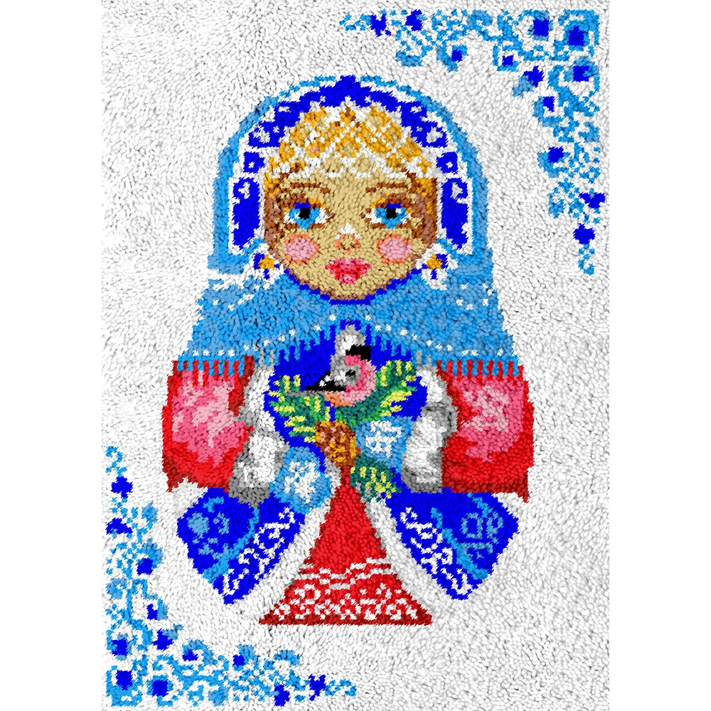 Поделки для взрослых, ковровая вышивка с печатным рисунком Matreshka, набор крючков, ковер, гобелен, пластиковый холст, Набор для творчества
Поделки для взрослых, ковровая вышивка с печатным рисунком Matreshka, набор крючков, ковер, гобелен, пластиковый холст, Набор для творчества