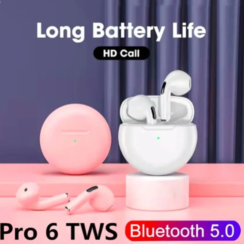Новые беспроводные наушники TWS pro6, bluetooth 5,0, спортивные наушники-вкладыши, водонепроницаемые наушники для смартфонов iphone, Huawei, Xiaomi
Новые беспроводные наушники TWS pro6, bluetooth 5,0, спортивные наушники-вкладыши, водонепроницаемые наушники для смартфонов iphone, Huawei, Xiaomi