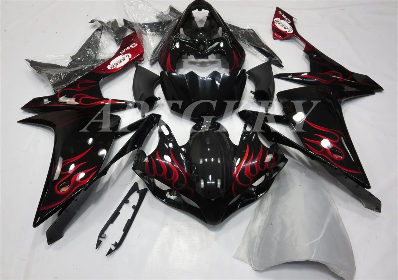 New ABS Plastic Shell Motorcycle Fairing kit Fit For YAMAHA YZF R1 2007 2008 YZF-R1 YZF 1000R Bodywork set Custom Red Flame
New ABS Plastic Shell Motorcycle Fairing kit Fit For YAMAHA YZF R1 2007 2008 YZF-R1 YZF 1000R Bodywork set Custom Red Flame