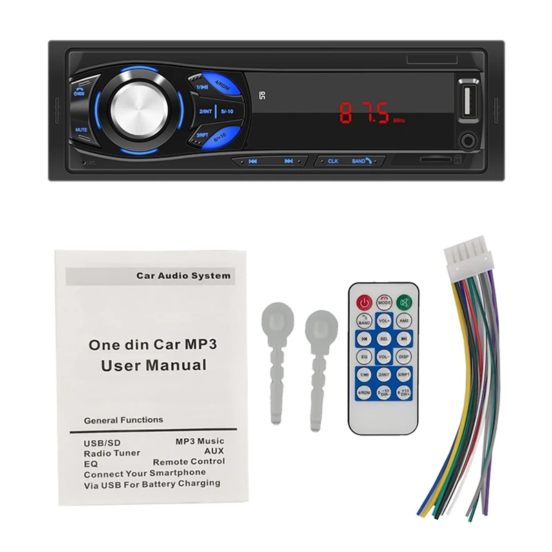 Multimedia Car Player 12V Single 1 DIN Car Stereo FM Radio AUX TF Card U Disk Head Unit In Dash Car MP3 Player-1044 
Multimedia Car Player 12V Single 1 DIN Car Stereo FM Radio AUX TF Card U Disk Head Unit In Dash Car MP3 Player-1044