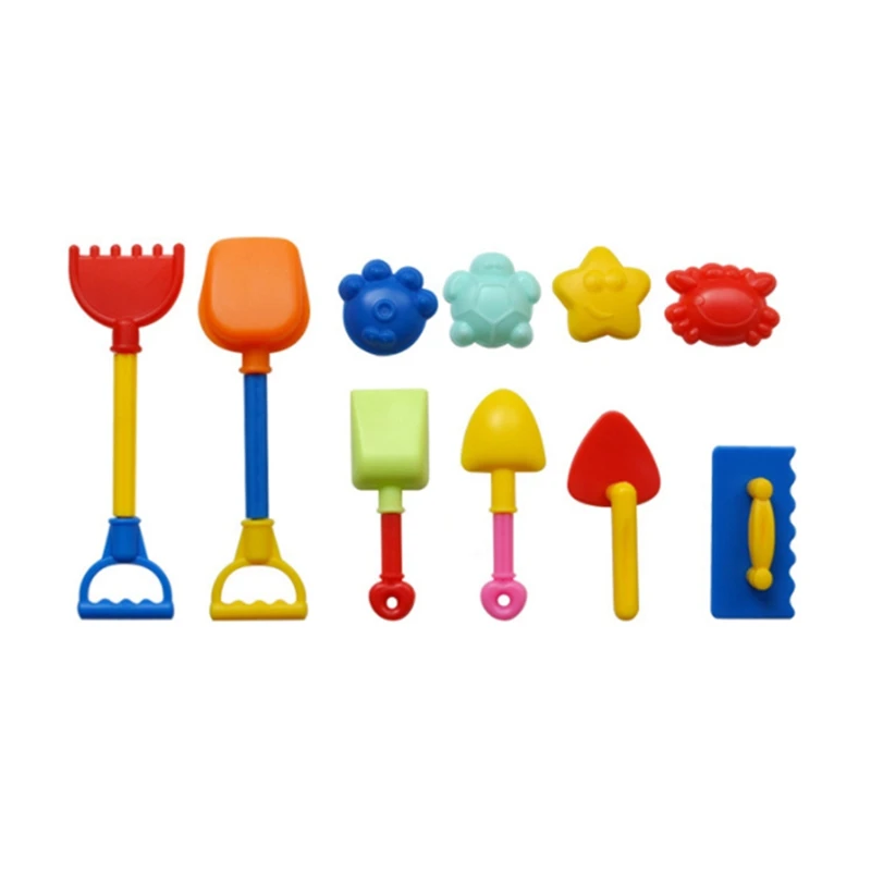 

1/6 миниатюрные пляжные игрушки для кукольного домика, лопатка, грабли, инструмент для копания песка, украшение для кукольного дома OB11, аксес...