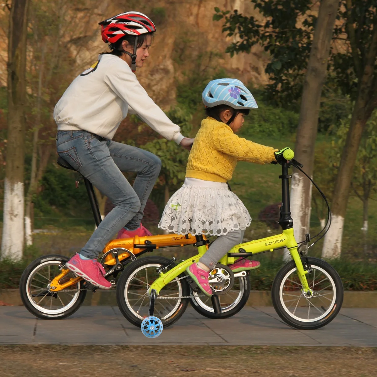 2 PCS Training Kids'+bicycles Bike Balance Wheel Flashing Replacement Support Toddler Stabilizer Wheels
2 PCS Training Kids'+bicycles Bike Balance Wheel Flashing Replacement Support Toddler Stabilizer Wheels