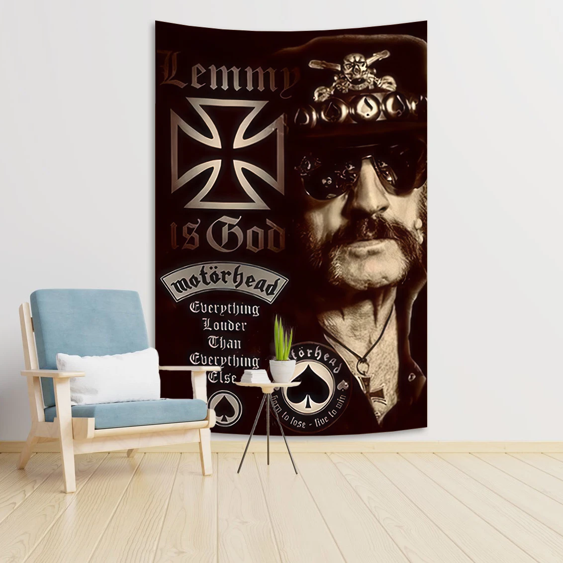 Brish Popular Singer L-Lemmy K-Kilmister Cartoon Tapestry Rock Band Wall Hanging Aesthetic Living Room Dorm Home Decor Banner
Brish Popular Singer L-Lemmy K-Kilmister Cartoon Tapestry Rock Band Wall Hanging Aesthetic Living Room Dorm Home Decor Banner