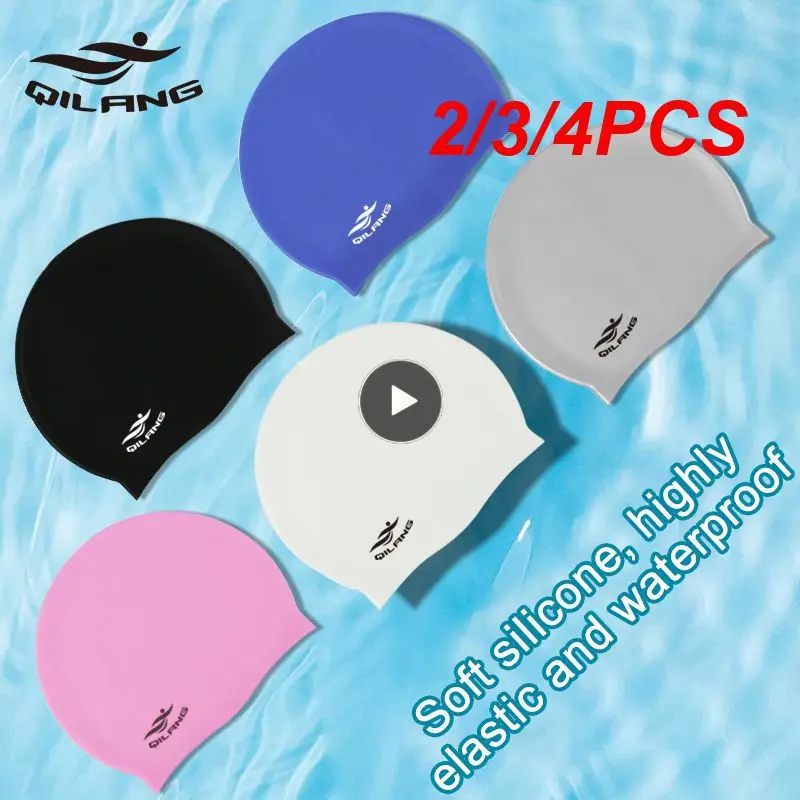 2/3/4PCS Flexible Swim Pool Cap Waterproof Ear Protector Silicone Swimming Cap Adult Cap Silicone Swimming Cap High Quality
2/3/4PCS Flexible Swim Pool Cap Waterproof Ear Protector Silicone Swimming Cap Adult Cap Silicone Swimming Cap High Quality