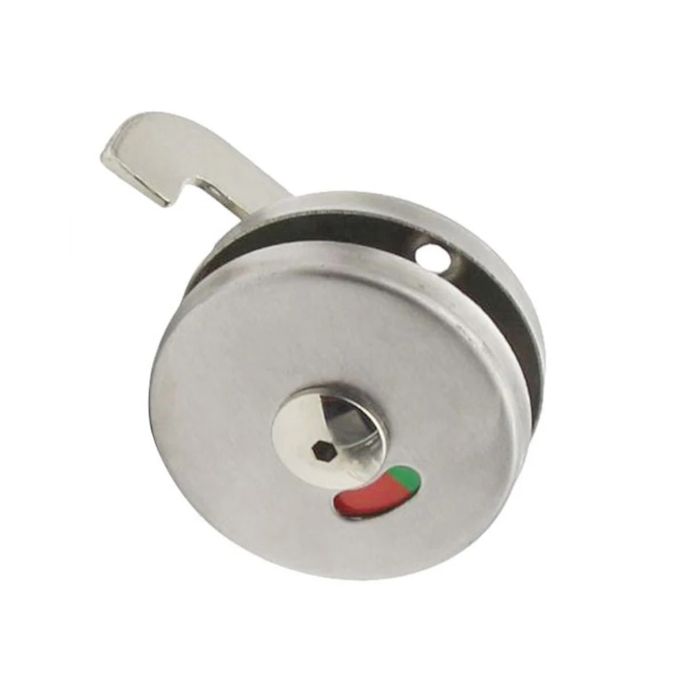 Indicator Bolt Vacant Engaged Bathroom Privacy WC Toilet Door Lock Satin Nickel Bathroom Cabinet Pull Hardware Accessories
Indicator Bolt Vacant Engaged Bathroom Privacy WC Toilet Door Lock Satin Nickel Bathroom Cabinet Pull Hardware Accessories