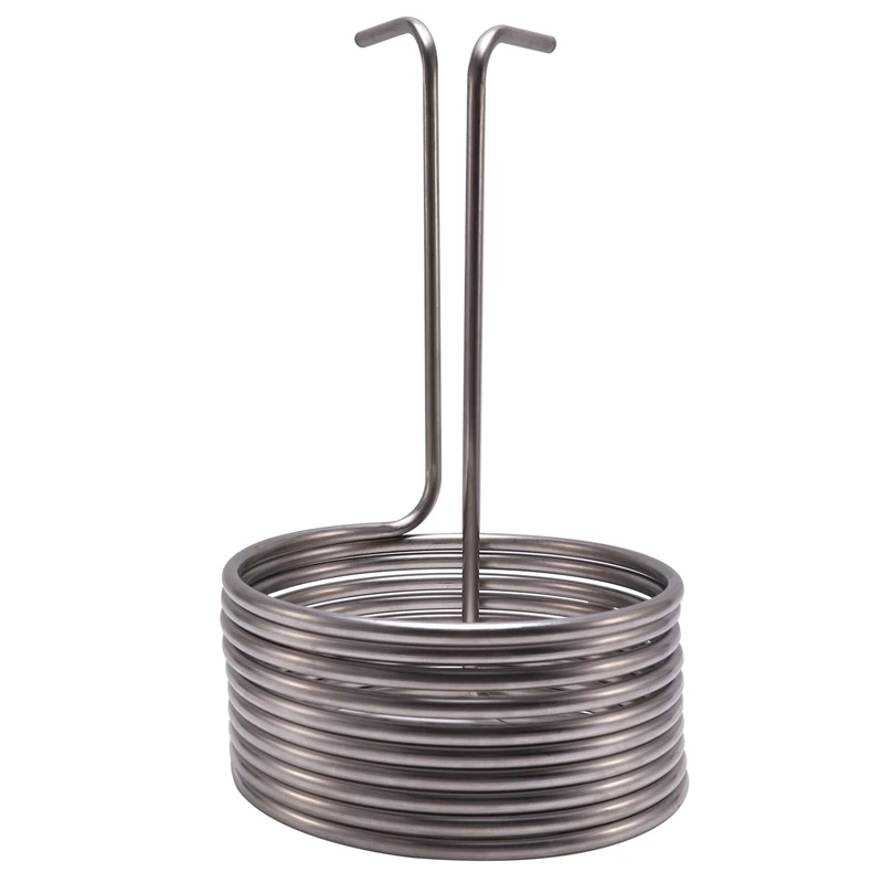 LBER Stainless Steel Immersion Wort Chiller Tube For Home Brewing Super Efficient Wort Chiller Home Wine Making Machine Part
LBER Stainless Steel Immersion Wort Chiller Tube For Home Brewing Super Efficient Wort Chiller Home Wine Making Machine Part