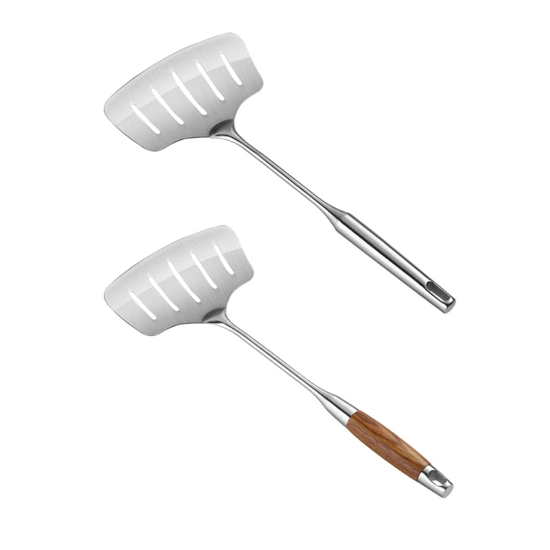 Лопаточка кухонная из нержавеющей стали, термостойкая ручка, легкая в чистке, для рыбы
Лопаточка кухонная из нержавеющей стали, термостойкая ручка, легкая в чистке, для рыбы