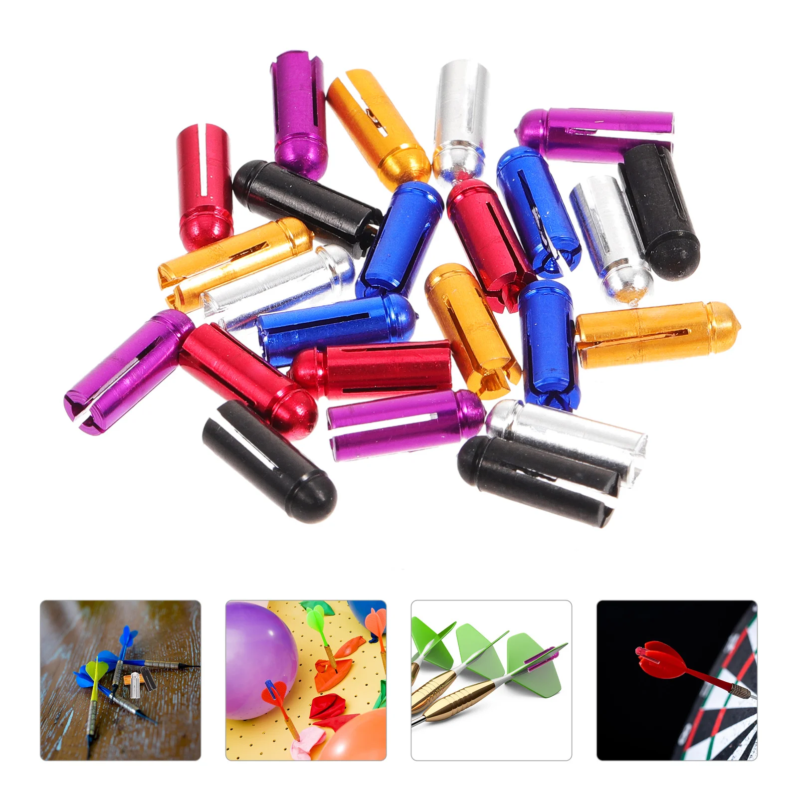 24 Pcs Dart Wing Purple Suit Correctors Game Supplies Aluminum Alloy Flights
24 Pcs Dart Wing Purple Suit Correctors Game Supplies Aluminum Alloy Flights