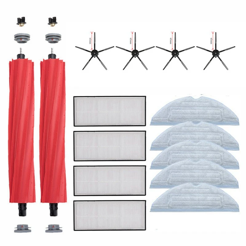 Replacement Main Brush Mop Rag Hepa Filter Side Brush For Xiaomi Roborock S7 T7S T7plus Accessories Vacuum Cleaner Parts
Replacement Main Brush Mop Rag Hepa Filter Side Brush For Xiaomi Roborock S7 T7S T7plus Accessories Vacuum Cleaner Parts