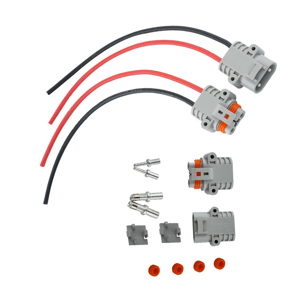 1 Pair 50A For Anderson Parking Air Conditioner Plug 10AWG Waterproof Joint Wire Cable Connectors Electrical Equipment Supplies
1 Pair 50A For Anderson Parking Air Conditioner Plug 10AWG Waterproof Joint Wire Cable Connectors Electrical Equipment Supplies