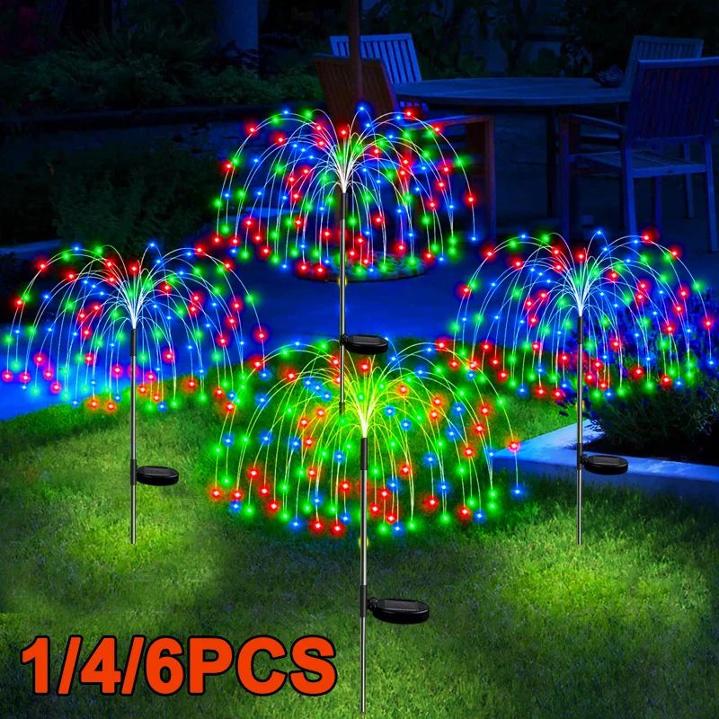 LED Solar Power Lights Firework Garden Decoration Fairy Lights Waterproof Outdoor Dandelion Lawn Lamp For Patio Path
LED Solar Power Lights Firework Garden Decoration Fairy Lights Waterproof Outdoor Dandelion Lawn Lamp For Patio Path