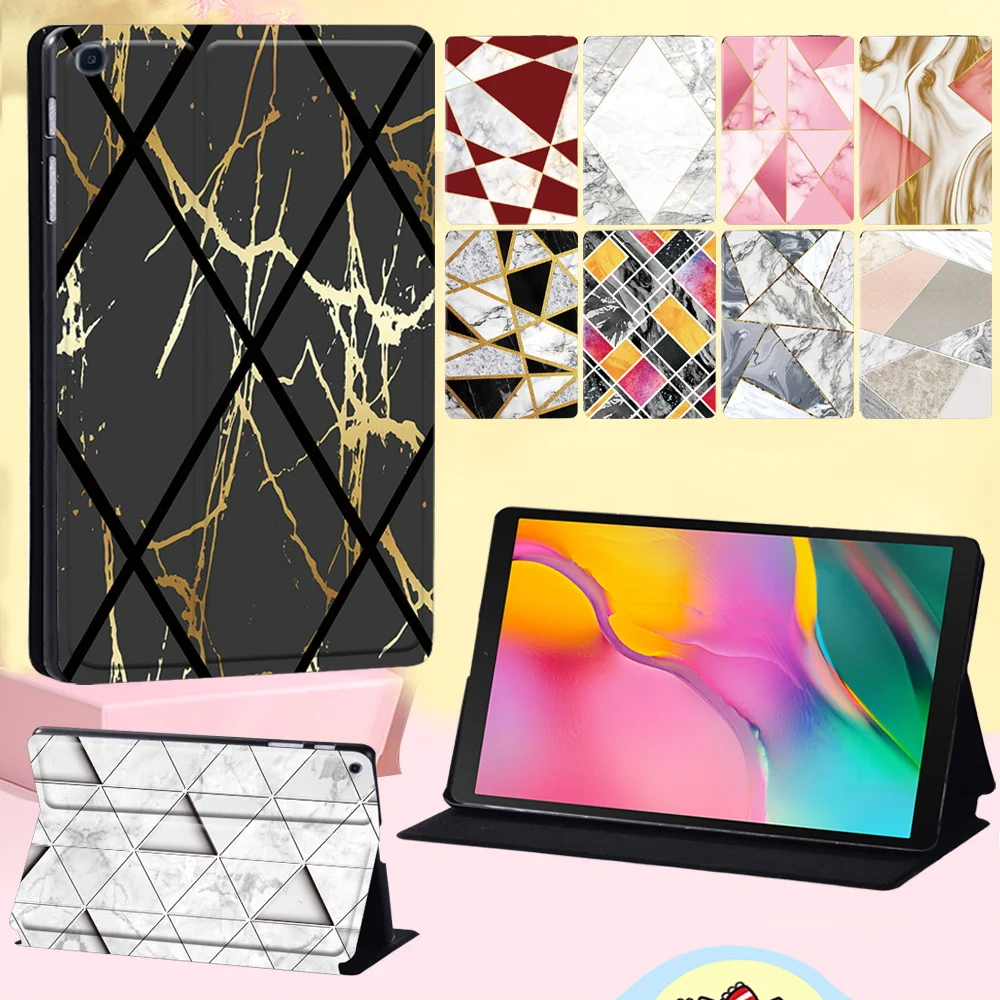Tablet Cover Case for Samsung Galaxy Tab A 8.0 2019 T290 T295 Drop Resistance Leather Geometry Pattern Folio Shell + Stylus
Tablet Cover Case for Samsung Galaxy Tab A 8.0 2019 T290 T295 Drop Resistance Leather Geometry Pattern Folio Shell + Stylus