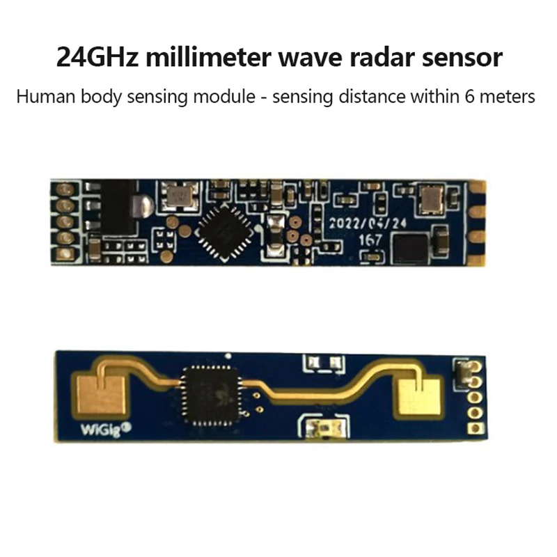 

1PC 24G human presence sensing radar module millimeter wave sensor module LD2410B Bluetooth detection