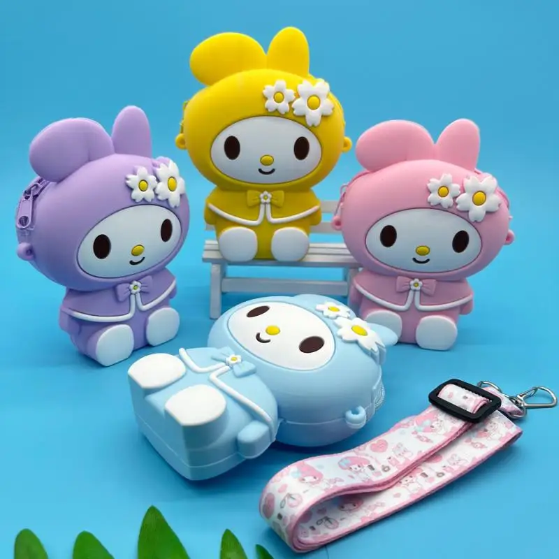 Sanriod My Melody Series аниме креативный милый кошелек для монет трендовая Диагональная Сумка детская модная универсальная силиконовая сумка подаро...
Sanriod My Melody Series аниме креативный милый кошелек для монет трендовая Диагональная Сумка детская модная универсальная силиконовая сумка подаро...