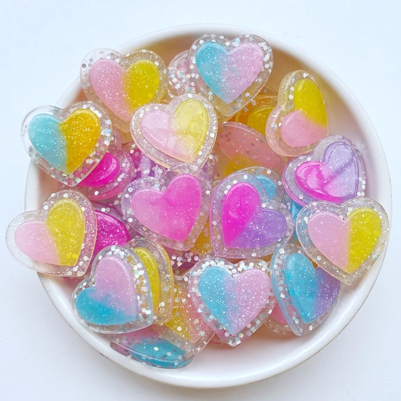 10 шт. новый милый мини 21*23 мм Блестящий в форме сердца с плоской задней поверхностью из смолы детские украшения «сделай сам» Аксессуары для рукоделия
10 шт. новый милый мини 21*23 мм Блестящий в форме сердца с плоской задней поверхностью из смолы детские украшения «сделай сам» Аксессуары для рукоделия