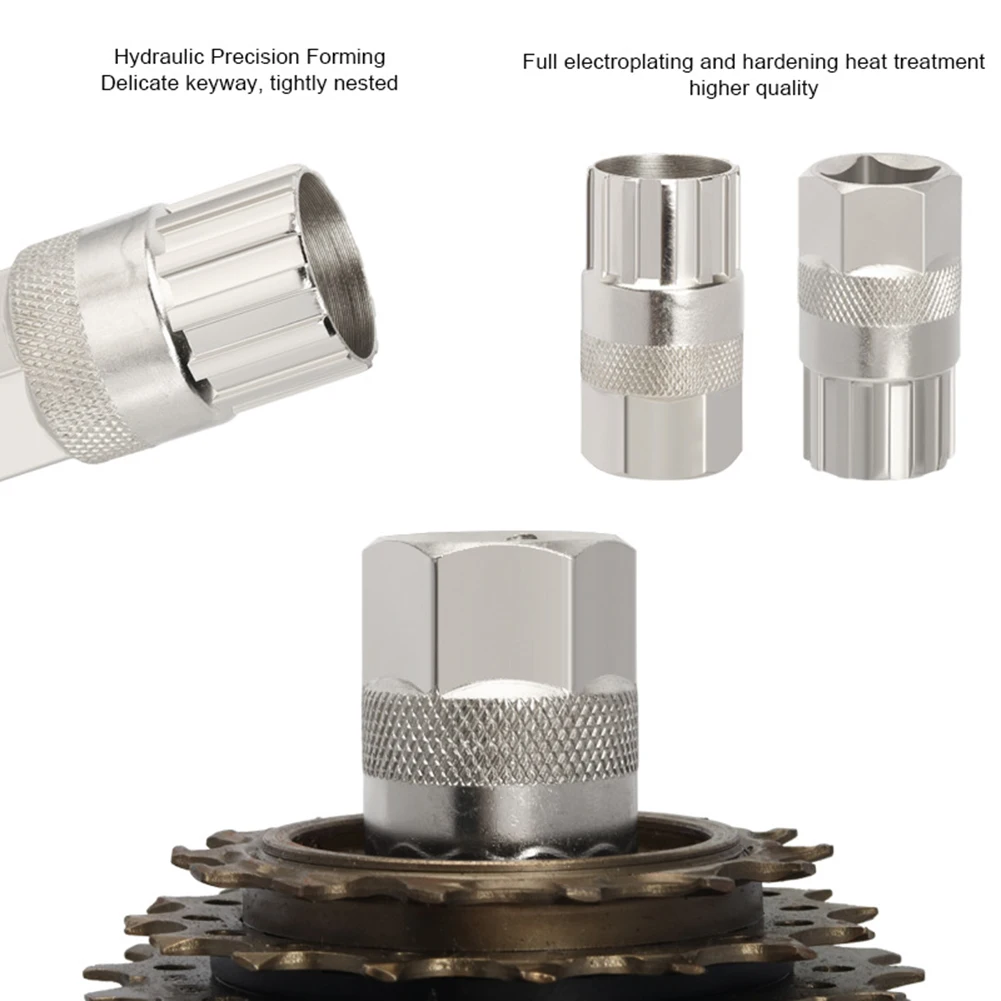 2023 New Bicycle Lockring Sleeve Cassette Flywheel Removal Freewheel Remover Repair Tool MTB Bike Accessories
2023 New Bicycle Lockring Sleeve Cassette Flywheel Removal Freewheel Remover Repair Tool MTB Bike Accessories