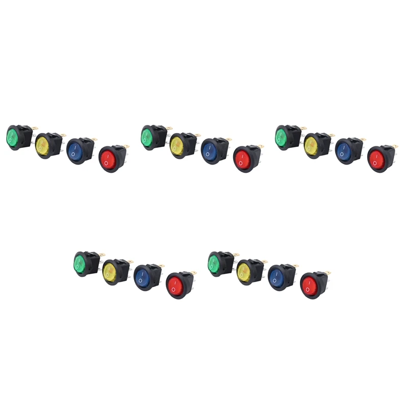 20 X 12V LED Illuminated Rocker On-Off Toggle SPST Switch Dash Light Car Boat
20 X 12V LED Illuminated Rocker On-Off Toggle SPST Switch Dash Light Car Boat