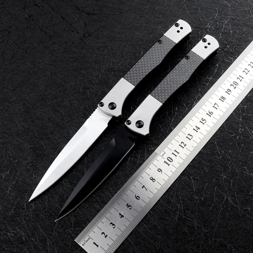 4170 Folding Knife Mark s90V Blade Aluminum Carbon Fiber Handle Outdoor Camping Hunting Pocket Kitchen Fruit EDC Tool
4170 Folding Knife Mark s90V Blade Aluminum Carbon Fiber Handle Outdoor Camping Hunting Pocket Kitchen Fruit EDC Tool