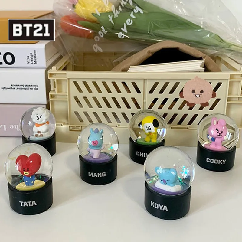 Line Friends Bt21 Baby Series Crystal Ball Resin Ornament Anime Cartoon Character Desktop Decoration Children Birthday Gift Toy
Line Friends Bt21 Baby Series Crystal Ball Resin Ornament Anime Cartoon Character Desktop Decoration Children Birthday Gift Toy