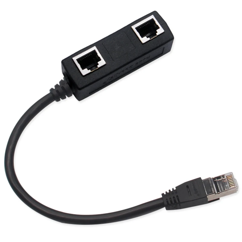 Разветвитель RJ45 2 в 1, Сетевой удлинитель для локальной сети Ethernet, соединитель RJ45, адаптер, Сетевой удлинитель с 1 штекера на 2 гнезда
Разветвитель RJ45 2 в 1, Сетевой удлинитель для локальной сети Ethernet, соединитель RJ45, адаптер, Сетевой удлинитель с 1 штекера на 2 гнезда