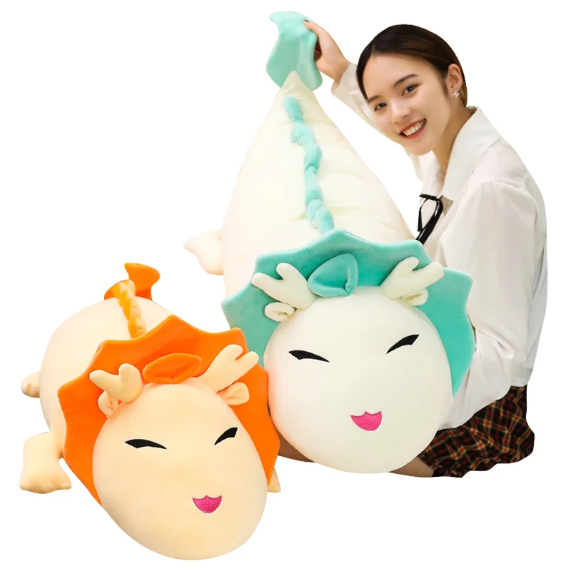 90-130cm Big Soft Cartoon Dragon Anime Miyazaki Hayao Spirited Away Haku Cute Doll Plush Toys Pillow Dolls Gift for Kids Girls
90-130cm Big Soft Cartoon Dragon Anime Miyazaki Hayao Spirited Away Haku Cute Doll Plush Toys Pillow Dolls Gift for Kids Girls