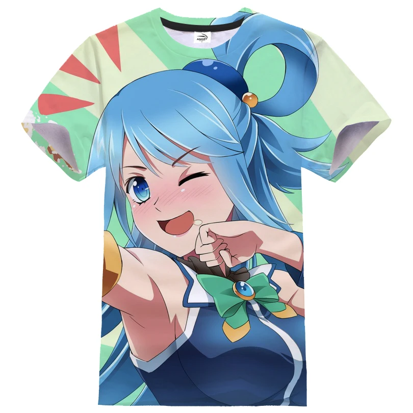 Anime Konosuba 3D Print T-shirt Fashion Men Women Streetwear Kawaii Girl Pattern Tshirt Casual Hip Hop T Shirt Tees Tops Unisex
Anime Konosuba 3D Print T-shirt Fashion Men Women Streetwear Kawaii Girl Pattern Tshirt Casual Hip Hop T Shirt Tees Tops Unisex